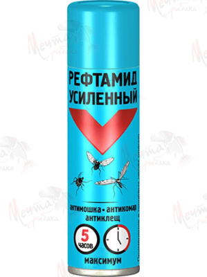 РЕПЕЛЕНТ "РЕФТАМИД" АНТИКОМАР УСИЛЕННЫЙ 150мл